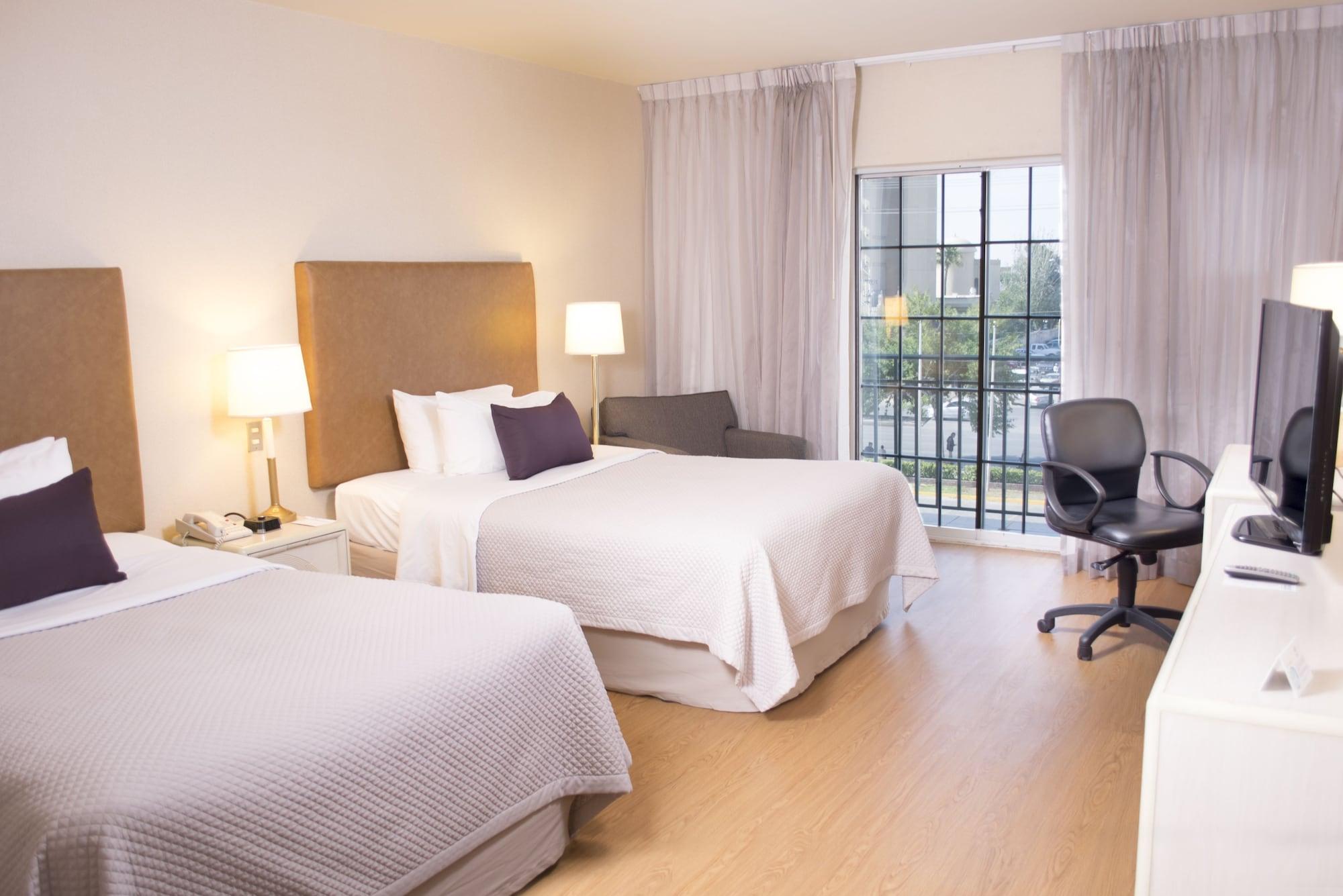 アイステイ ホテル シウダー フアレス シウダー・フアレス エクステリア 写真 A typical hotel room